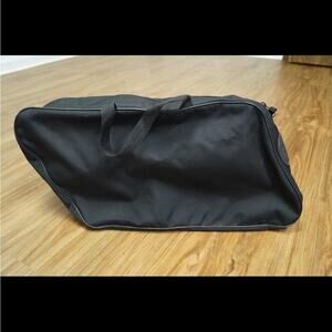 Harley Davidson Black Medium Travel Duffel Bag Nylon saddle liner